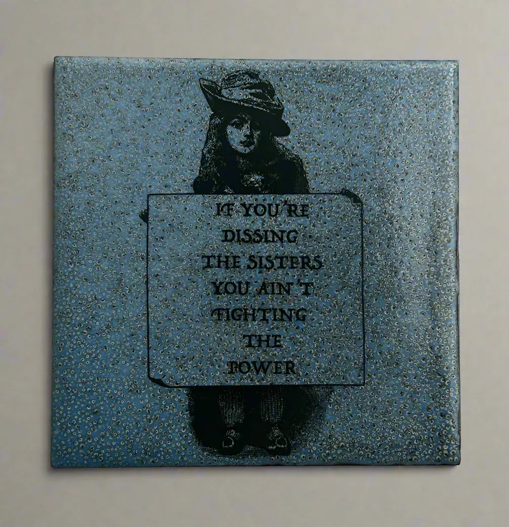 Dissing The Sisters - JG Contemporary Carrie Reichardt Original Art