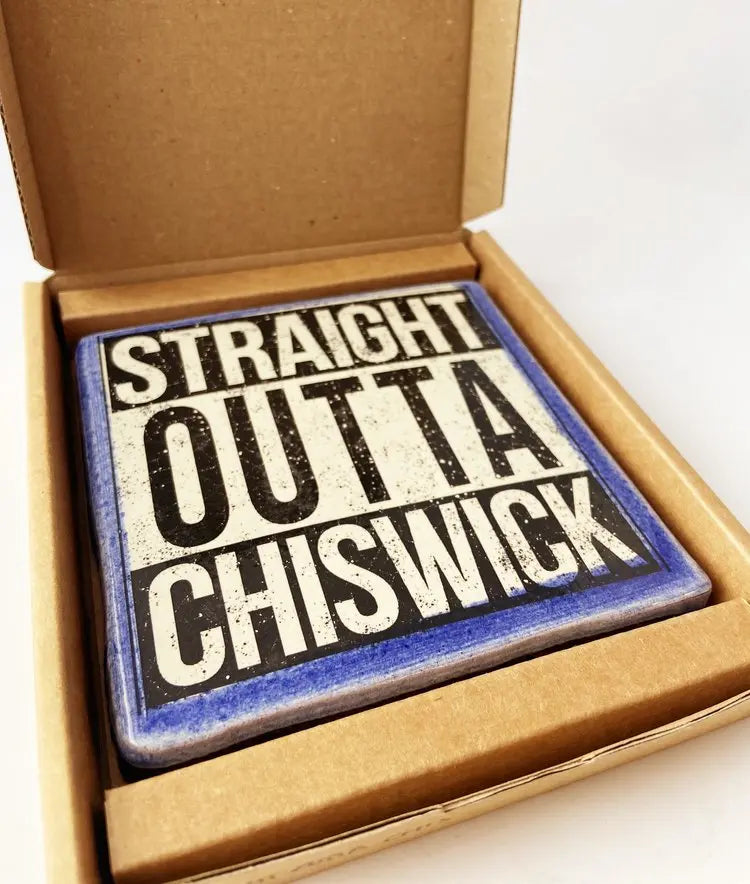Straight Outta Chiswick - JG Contemporary  Carrie Reichardt Original Art