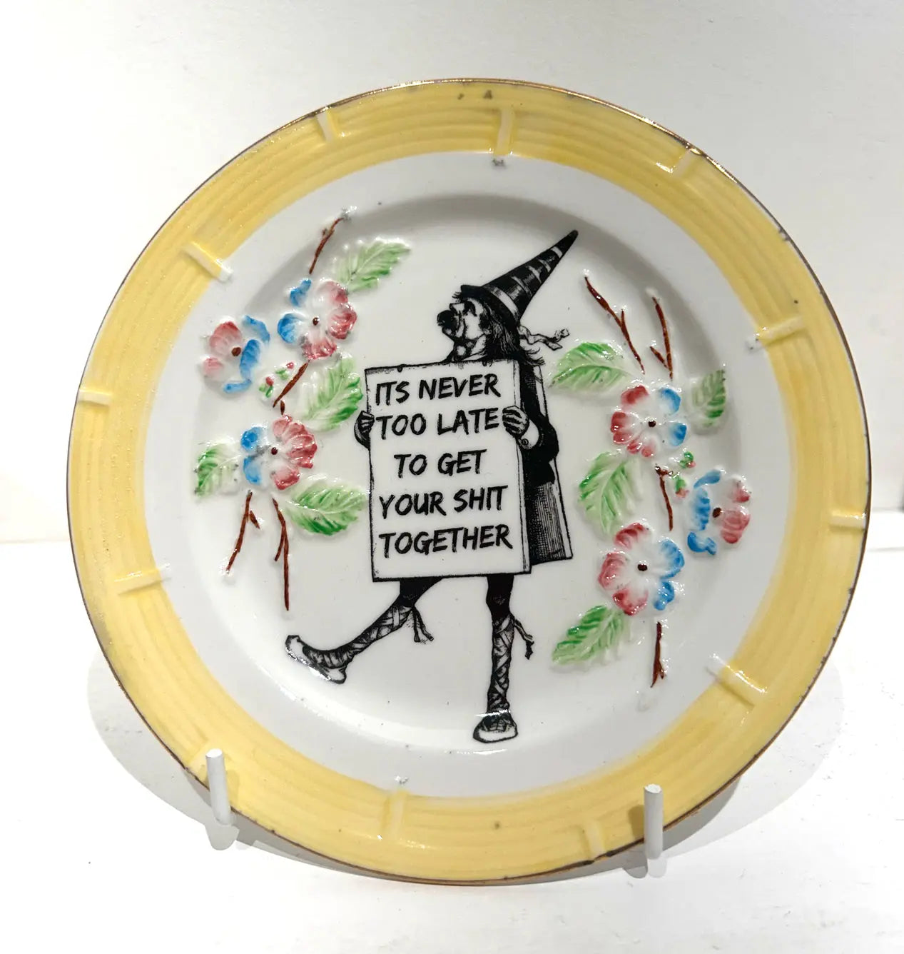 It's Never Too Late To Get Your Shit Together - JG Contemporary  Carrie Reichardt Original Art