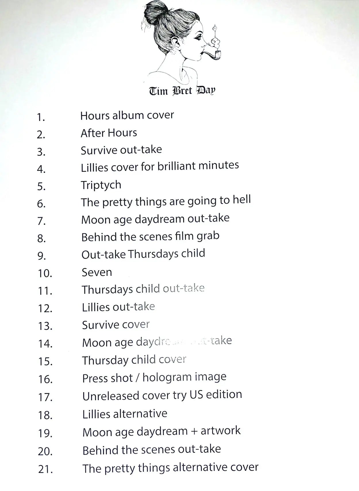 David Bowie's "Hours" Original Artwork Collection Box Set - JG Contemporary  Tim Bret-Day Print