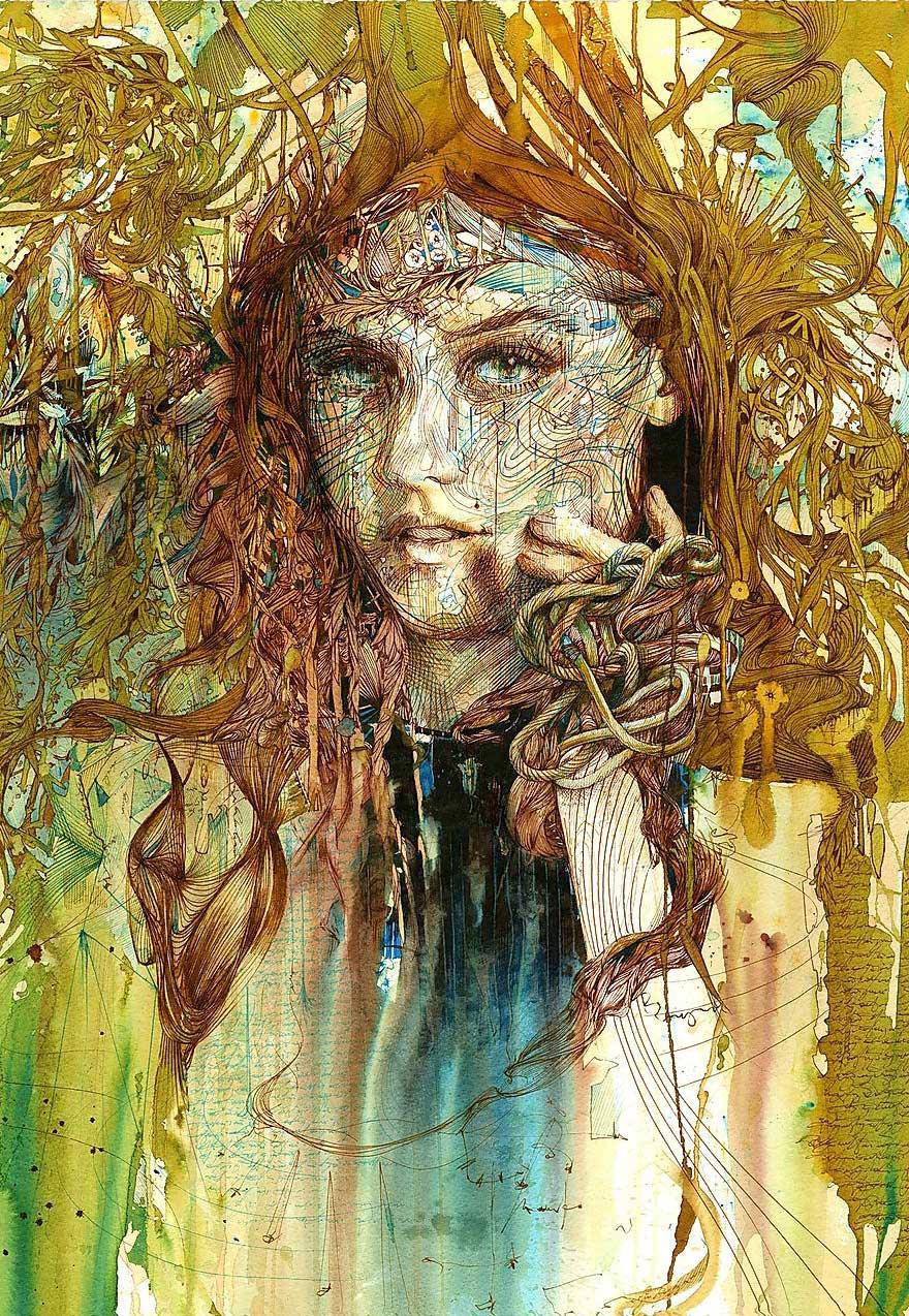 Carne Griffiths - Entwined - JG Contemporary