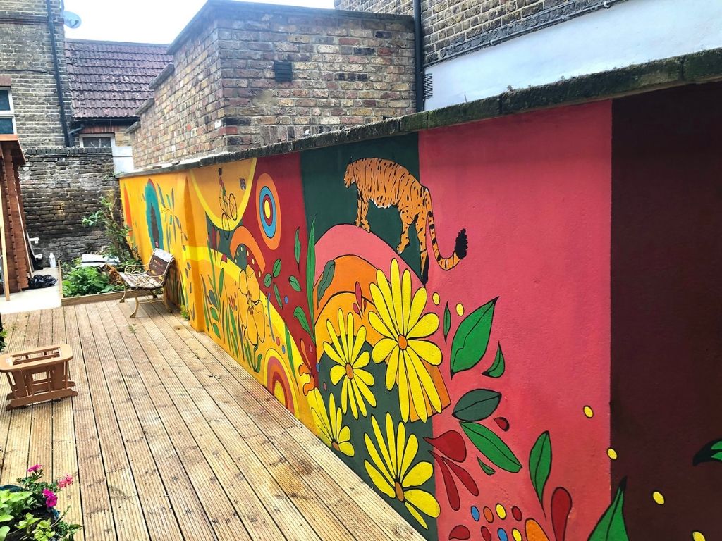 Mural for Restore, Acton, 2023