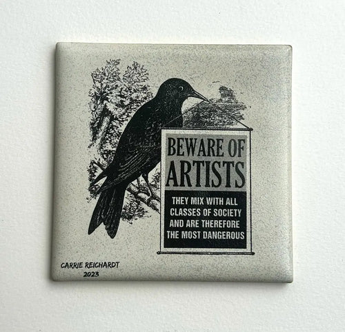 Beware of Artists - JG Contemporary  Carrie Reichardt Original Art