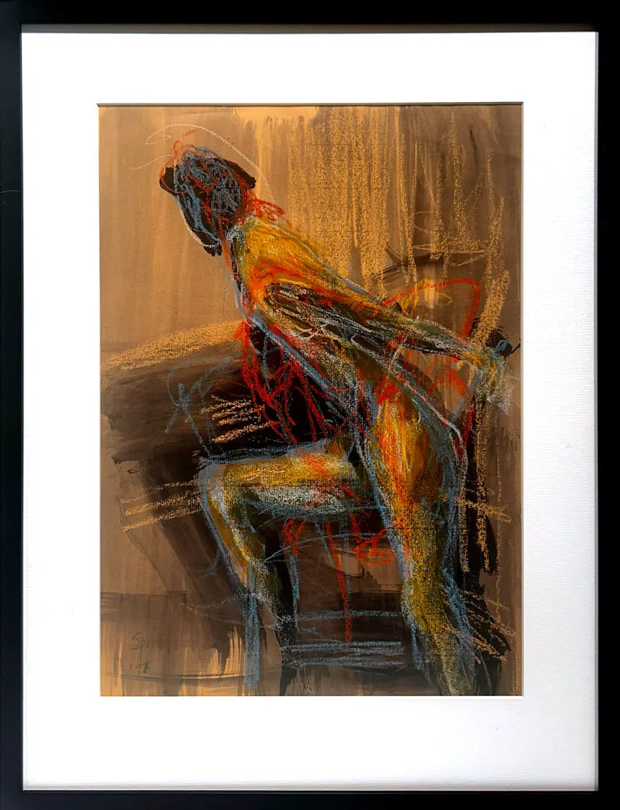 Electricity - JG Contemporary  Chris Spring Original Drawing