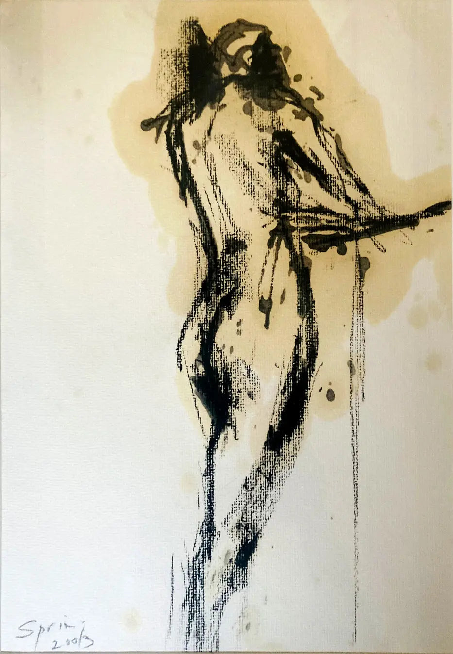 Waiting For Return IX (Hope Fading) - JG Contemporary  Chris Spring Original