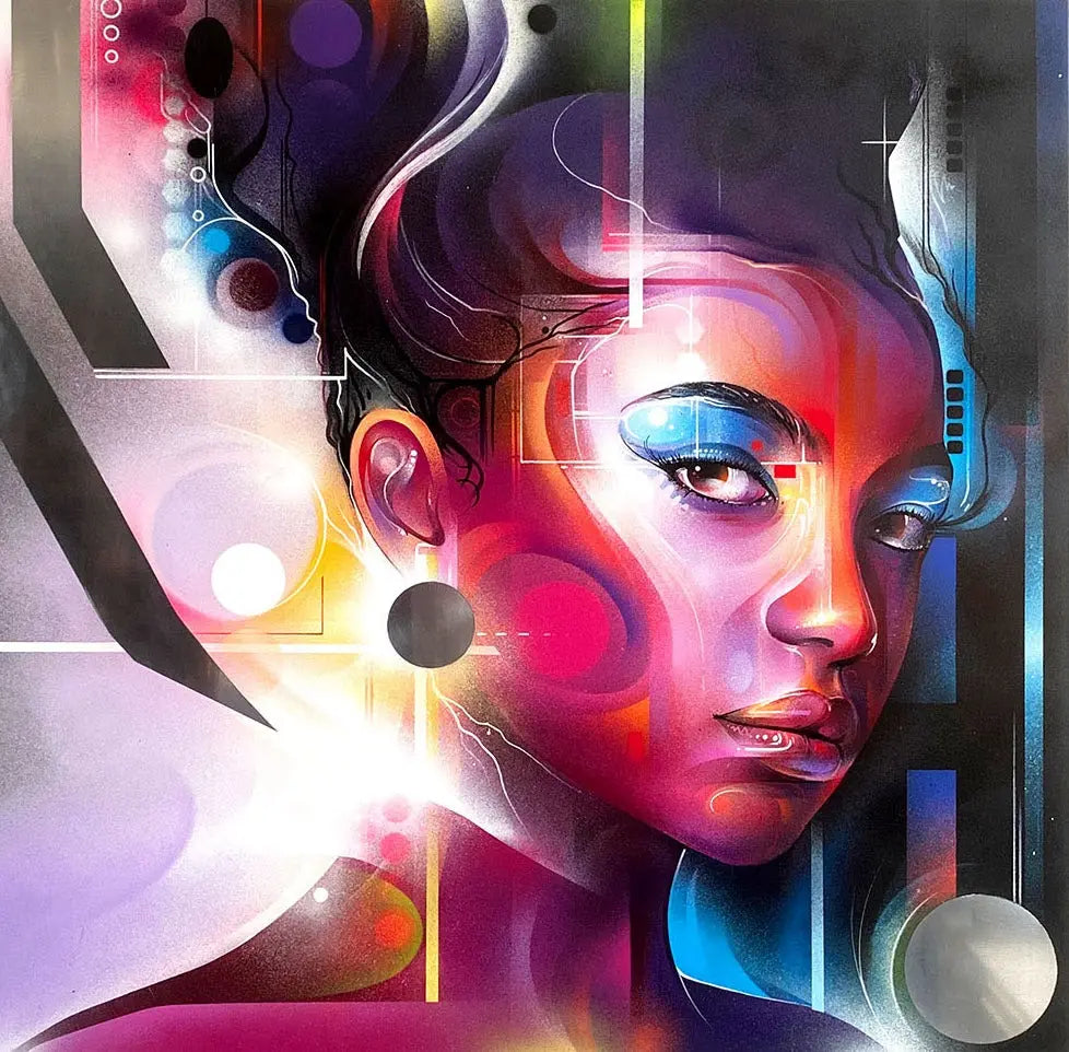 Into The Light - JG Contemporary  Mr Cenz Original painting