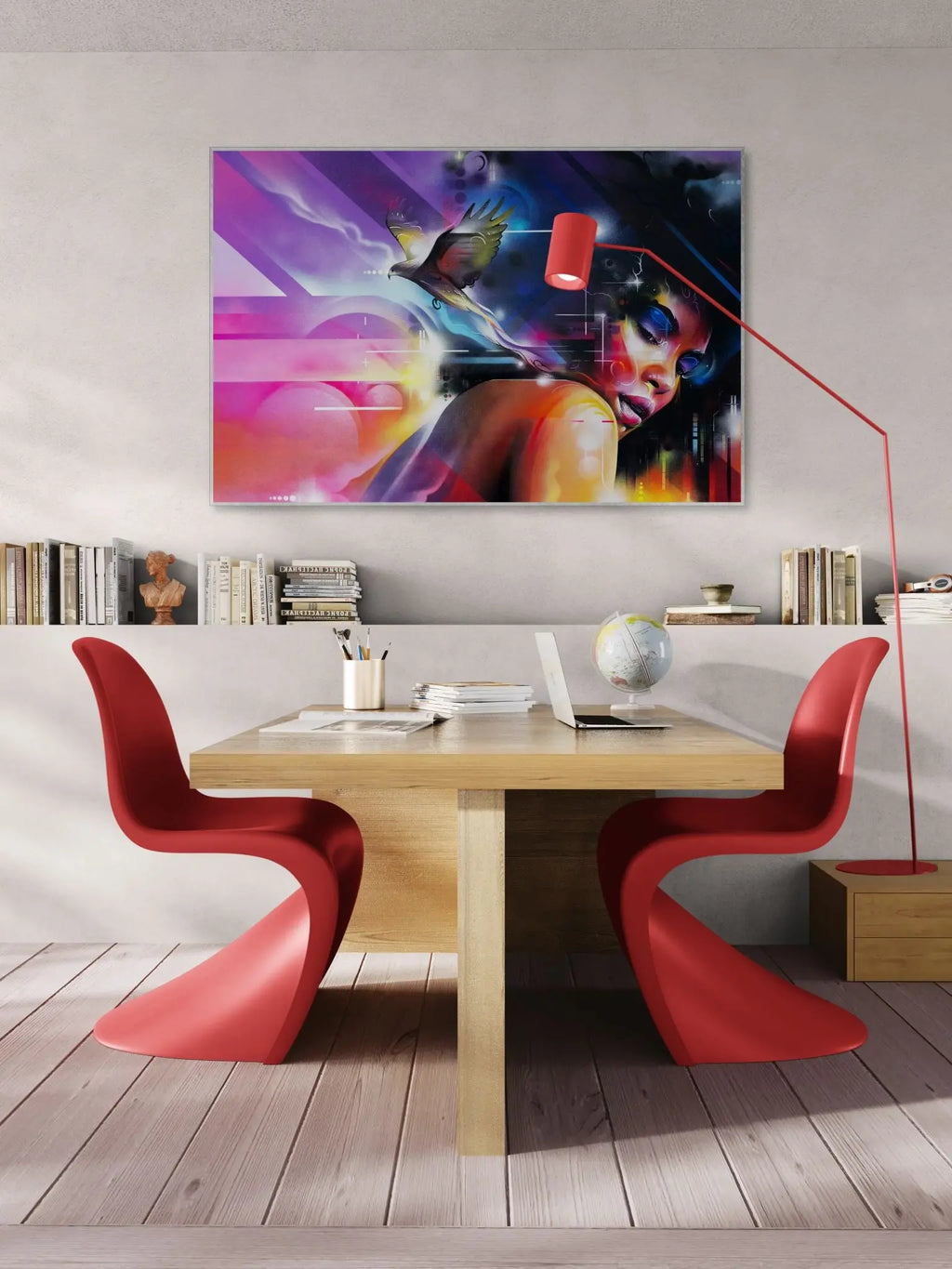 Flying High - JG Contemporary  Mr Cenz Original painting