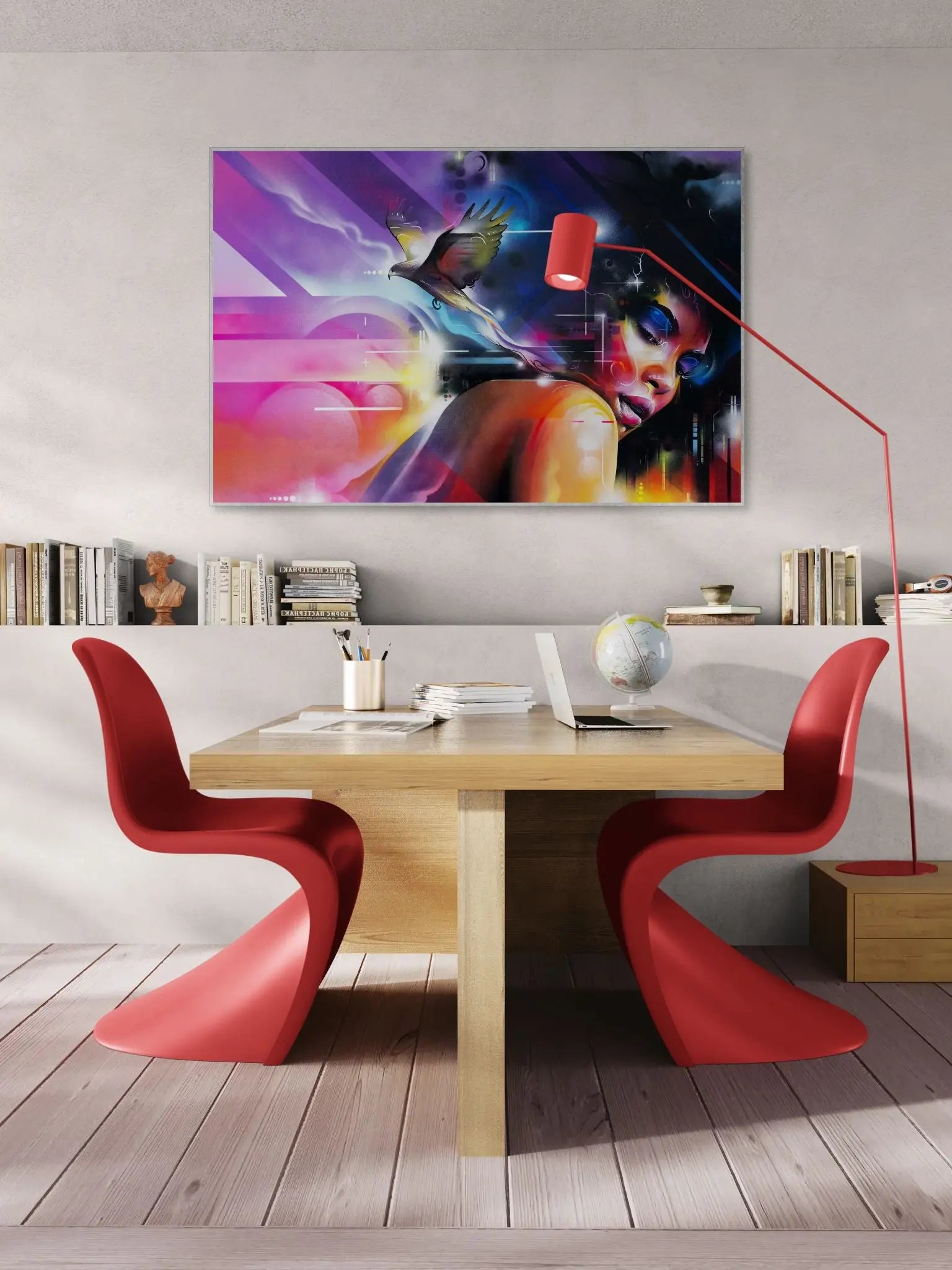 Flying High - JG Contemporary  Mr Cenz Original painting