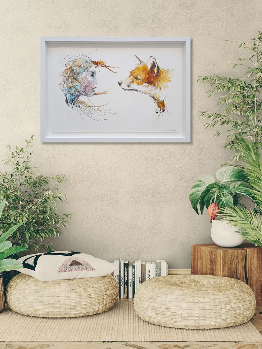 Flora and the Curious Fox