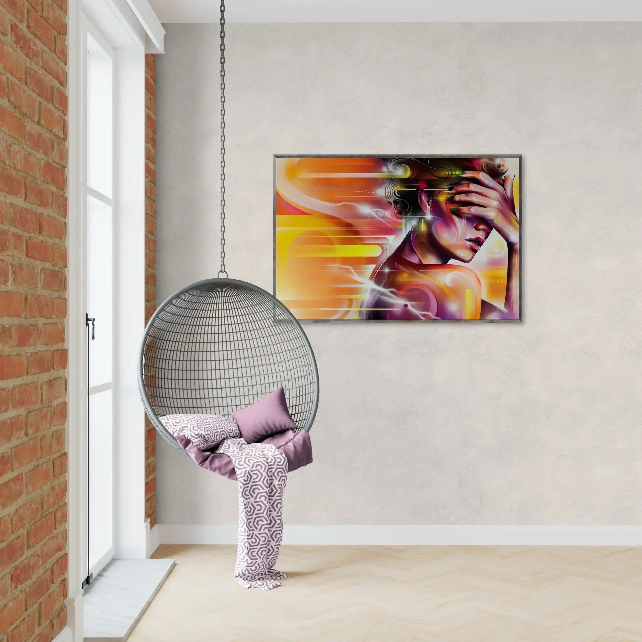 Mystery Moves - JG Contemporary  Mr Cenz Original painting