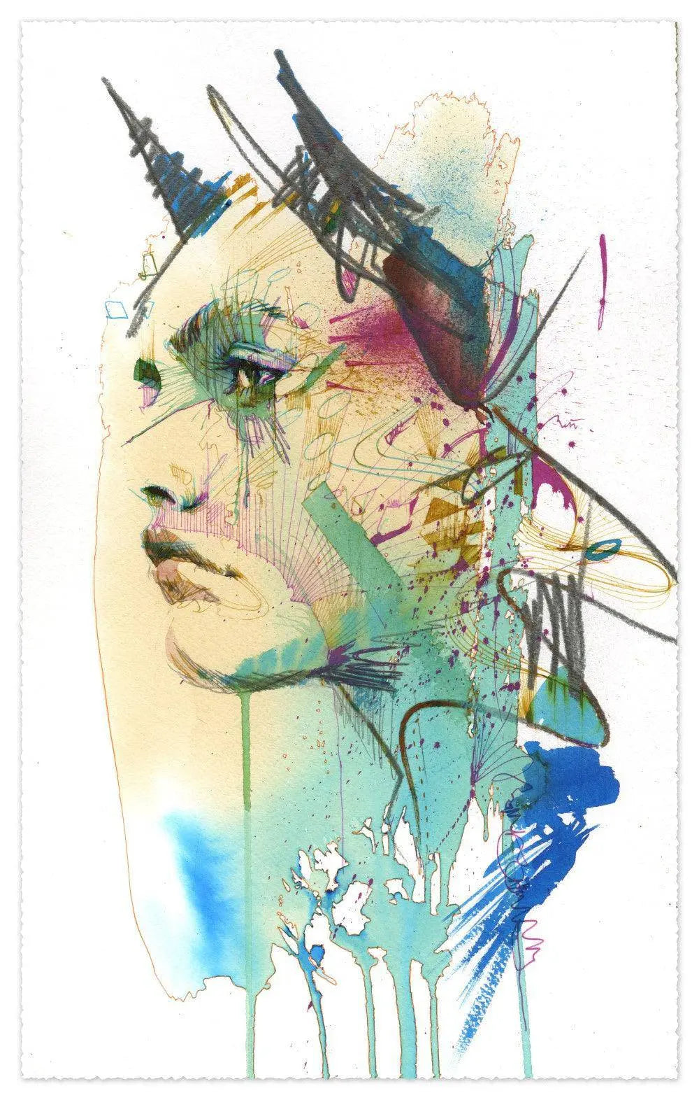 Carne Griffiths - Inner Strenght - JG Contemporary 