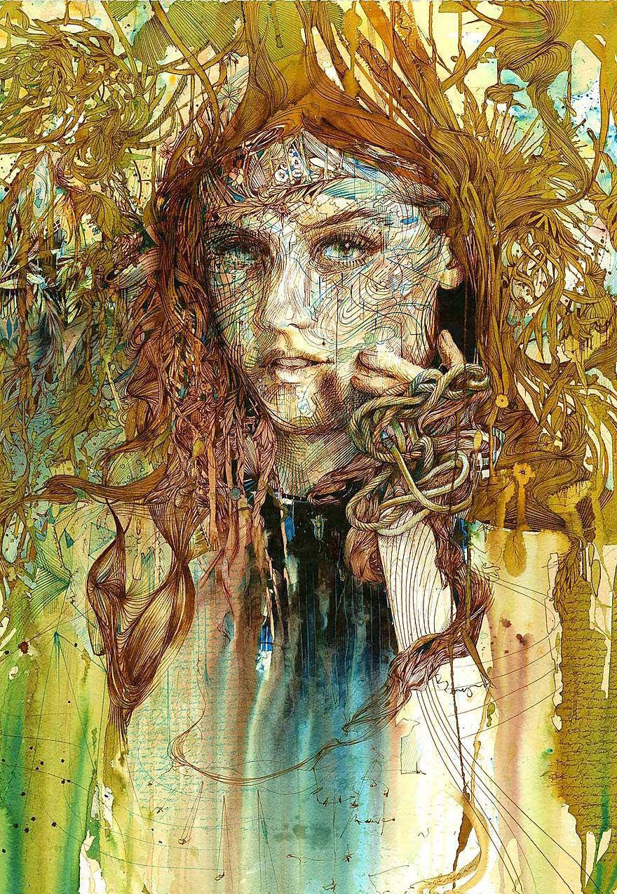 Carne Griffiths - Entwined - JG Contemporary 
