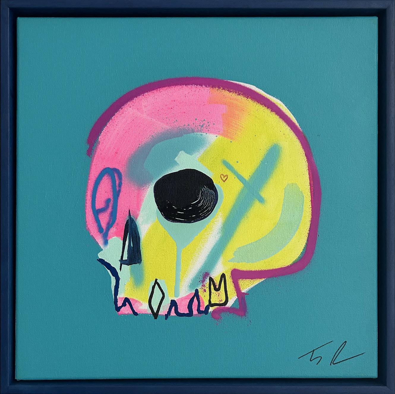Tim Fowler - Memento Mori Skull Series Painting | Original Art – JG ...